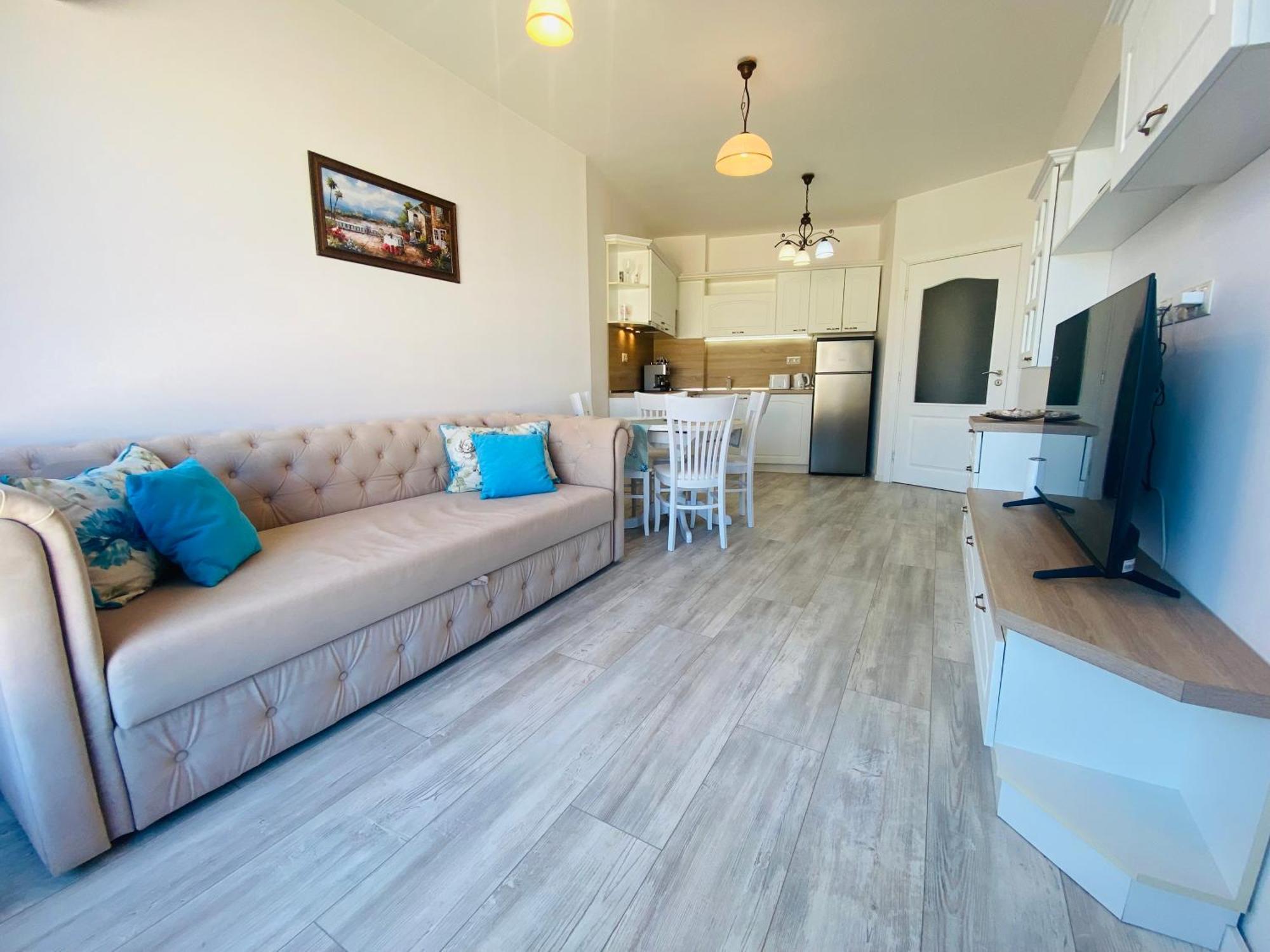1Bd Ap In La Mer Complex Private Beach And Pool Golden Sands Bagian luar foto